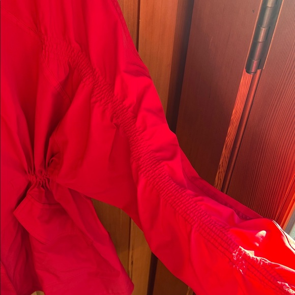 Fabletics Bold Red Utility Jacket - Picture 2 of 7